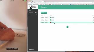 AI Sensor Test with Web Panel