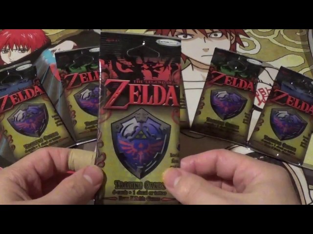 zelda trading card booster box 2016 Nintendo The Legend Of Zelda Collector's Trading Cards Value Box