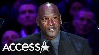 Michael Jordan Says His Kobe Tribute Will Be 'Another Crying Meme': His Emotional Memorial Speech