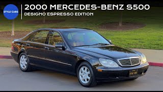 2000 Mercedes-Benz S500 Designo Espresso Edition - Driving video