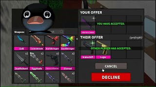 Mm2 big trades (mm2 trades #36 big upgrades!!)