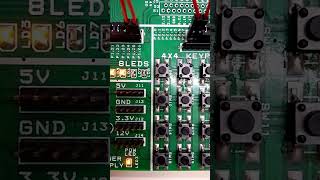 Blinking 2 LED's with LPC1768 (ARM-Cortex M3 Microcontroller)#LPC1768 #led's #gpio #microcontroller