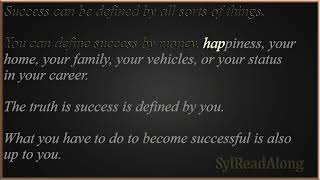 Define Success Slow