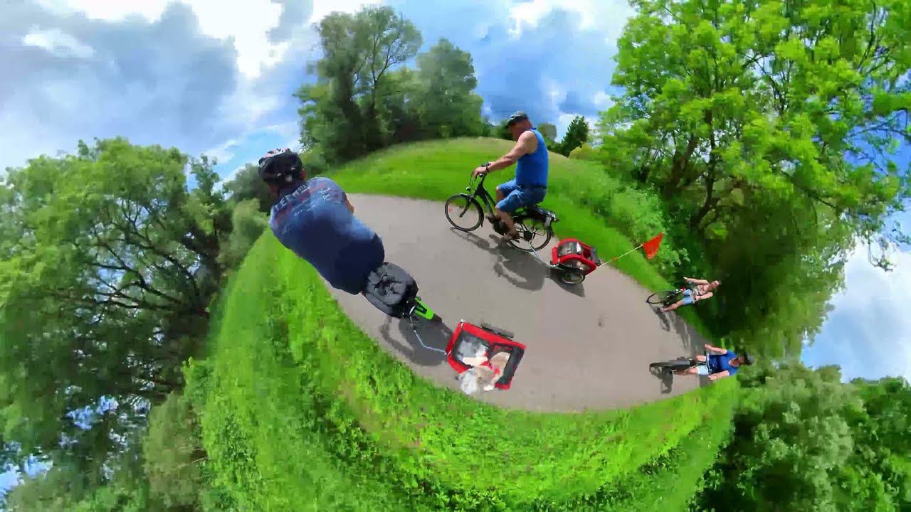 🇩🇪Radtour Klingenberg nach Obernburg am Main I Grillen mit Freunden und Hundespielstunde I Folge 7