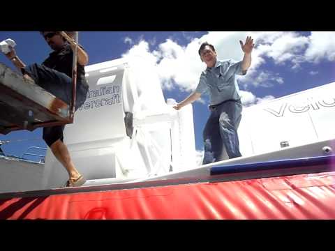 Silent Propeller Reverse Thust Australian Hovercraft