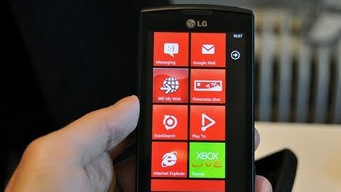 Meet Windows Phone 7: First Look