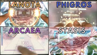 Stasis in 3 Rhythm Games [Lanota x Arcaea x Phigros] (Details in Description) screenshot 4