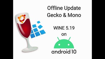 How to Offline Update Gecko & Mono on Wine 5.19 ExaGear
