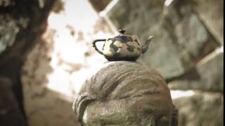 3DSMAX TEAPOT FROG CAMERA TRACKING