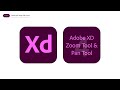 Adobe Xd Zoom Tool, Hand Tool ( How to move around the canvas)