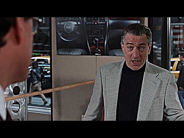 ROBERT DENIRO - Mob boss as a car salesman class=