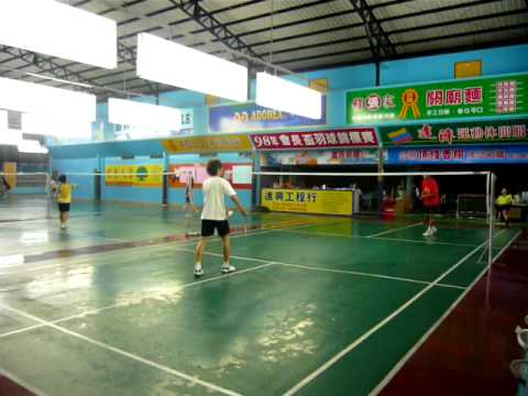 台大土木系羽台南達陣練球