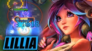 Wild Rift Lillia One Death Challenge in Season 11 (Uncut) Gameplay