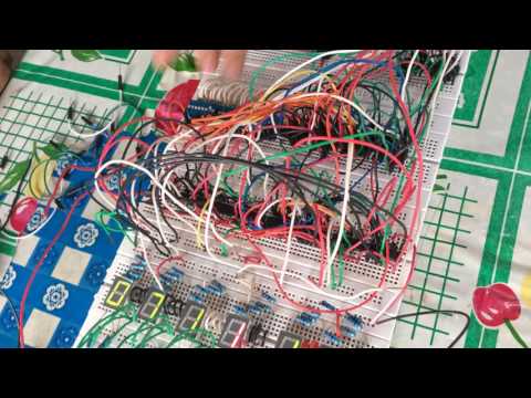 ALARM CIRCUIT USING LOGIC GATES