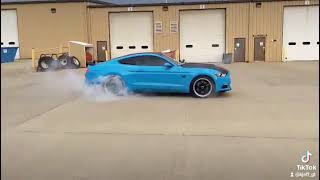 2017 Mustang GT Burnout. Testing out the Line Lock