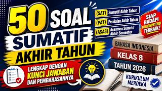 part1 Soal Satpatasas Genap Bahasa Indonesia Kelas 8 Tahun 2026 Nomor 1  10 referensi