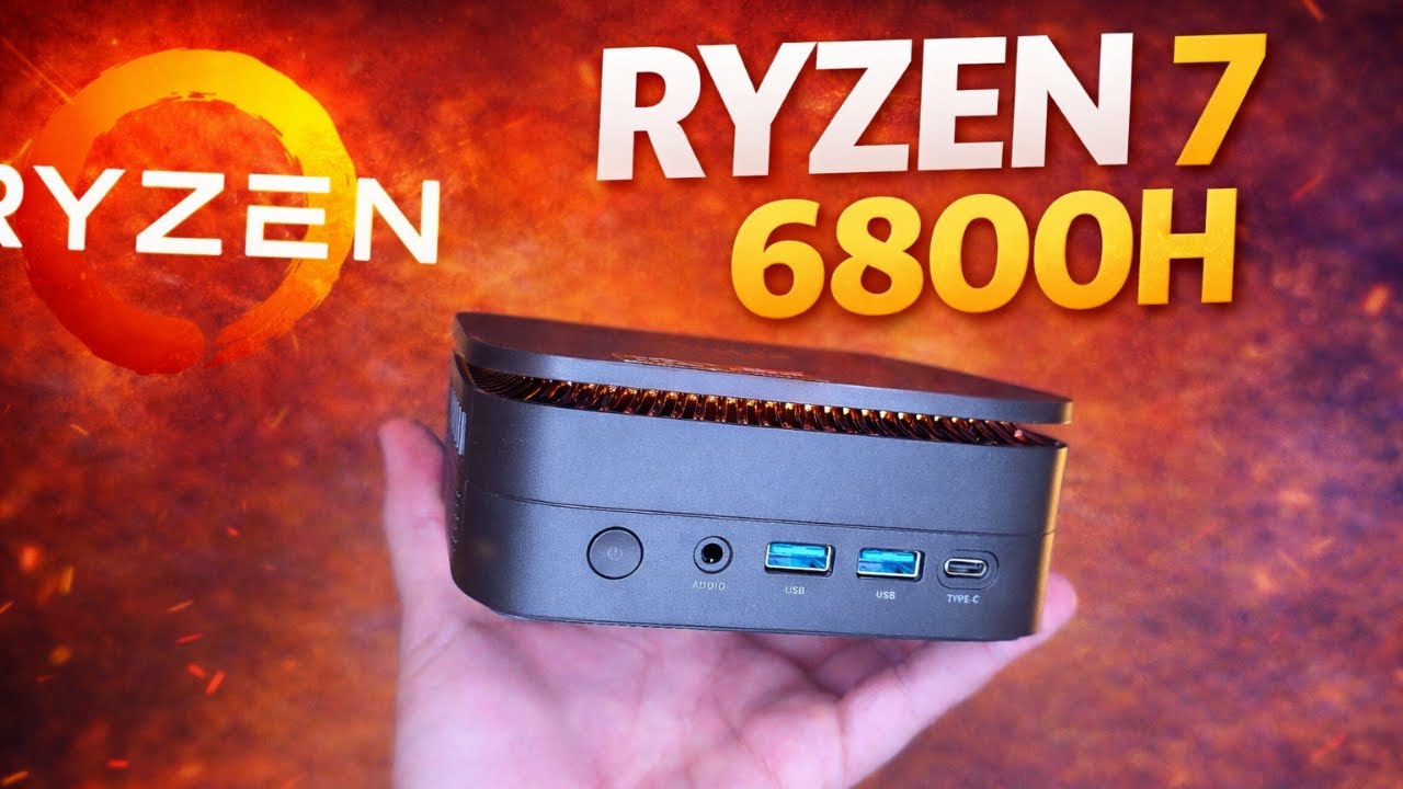 The Mini PC with 32GB of DDR5 RAM and a Ryzen 7 6800H: NiPoGi H1