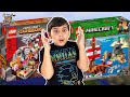 LEGO MINECRAFT: ПИРАТСКИЙ КОРАБЛЬ, DUNGEONS И СЕКРЕТНЫЕ ФИГУРКИ! ЯРИК И МАКС! СБОРНИК 3