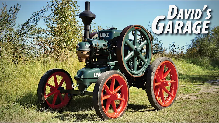 Reversing the Motor to drive backwards! 1921 Lanz Bulldog 12HP