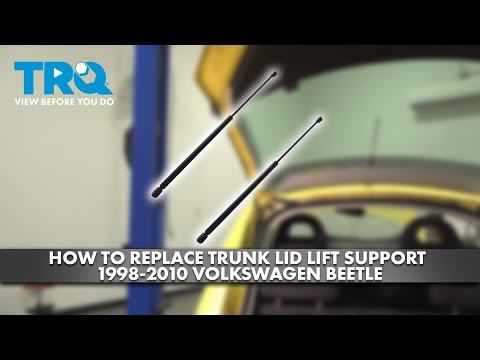 How to Replace Trunk Lid Lift Support 1998-2010 Volkswagen Beetle