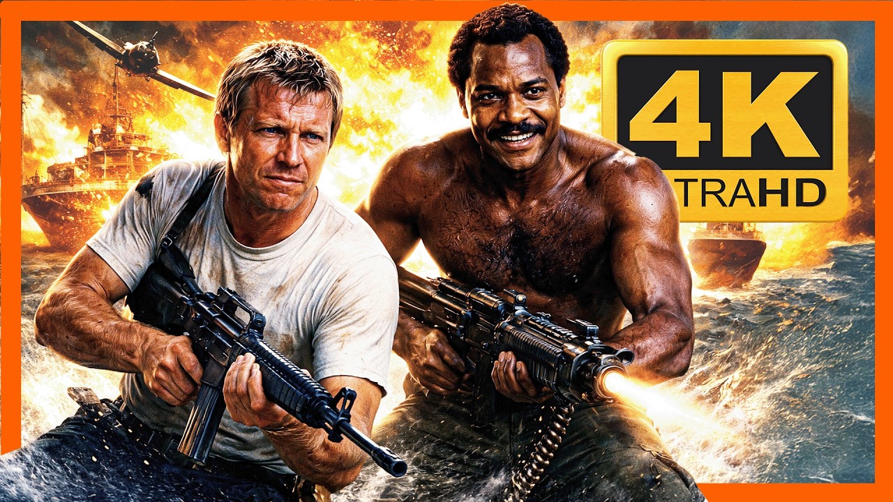 🎬 Тихоокеанский ад (1979) | Боевик о ВМВ в 4K | Джим Браун и Ричард Джекел 🔥🌊