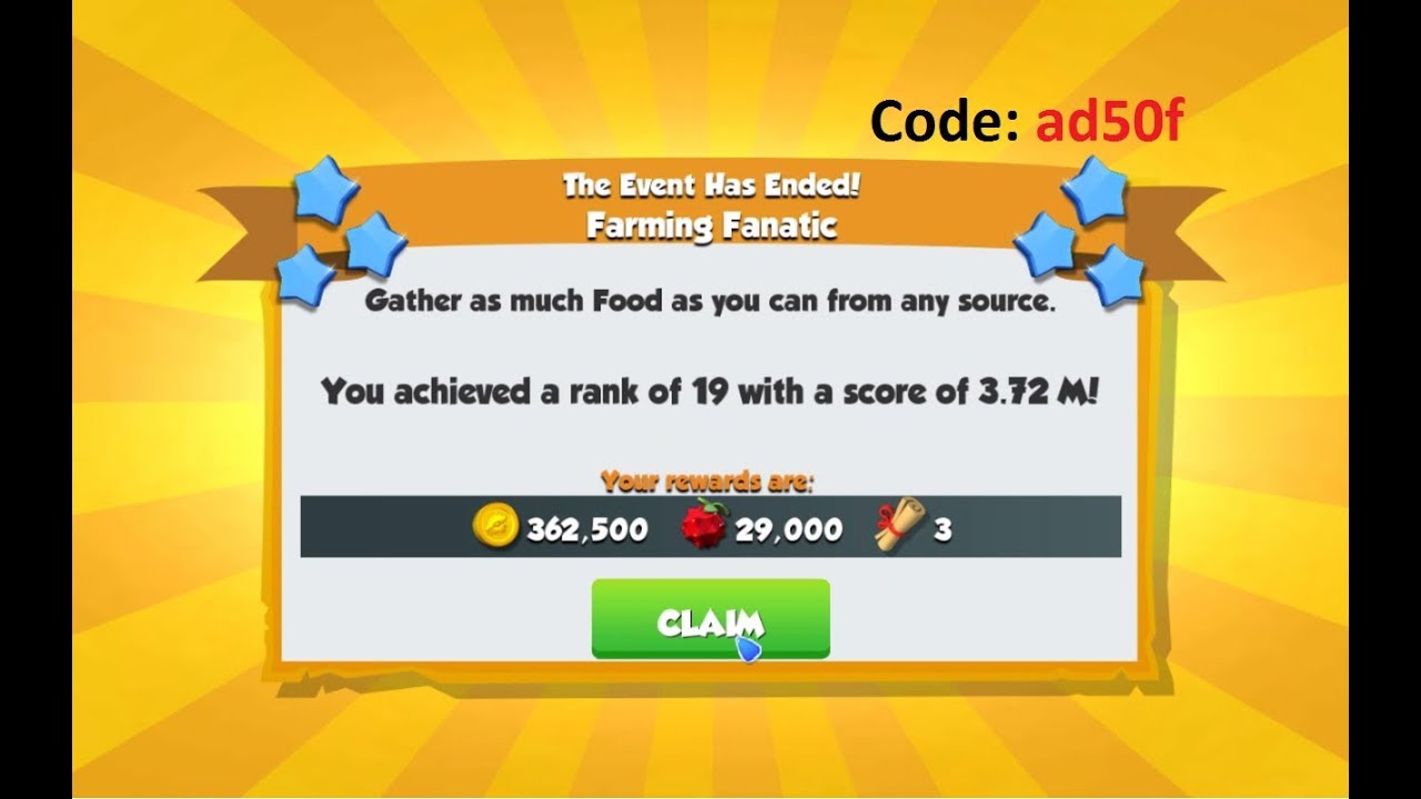 Farming funtastic event, Farming competition, Nordic Mission, Dragon Mania Legends, DML Master