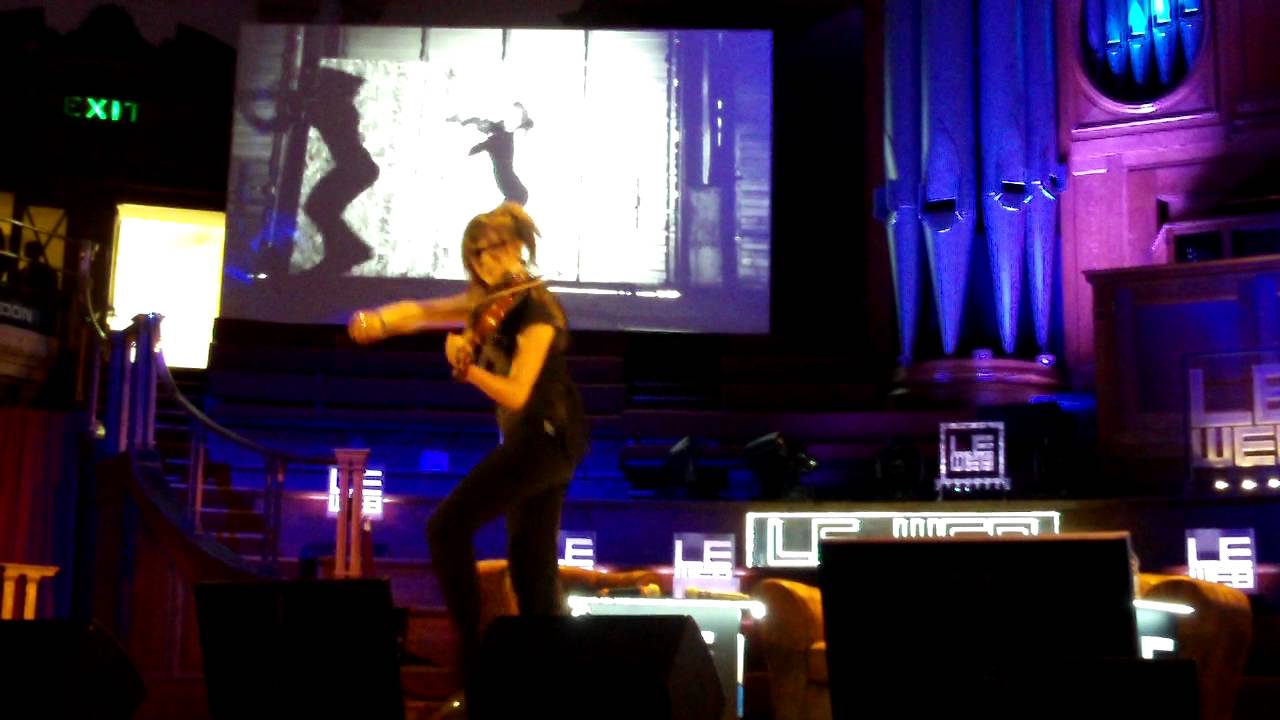 Lindsey Stirling Live on stage at Le Web London 2012 