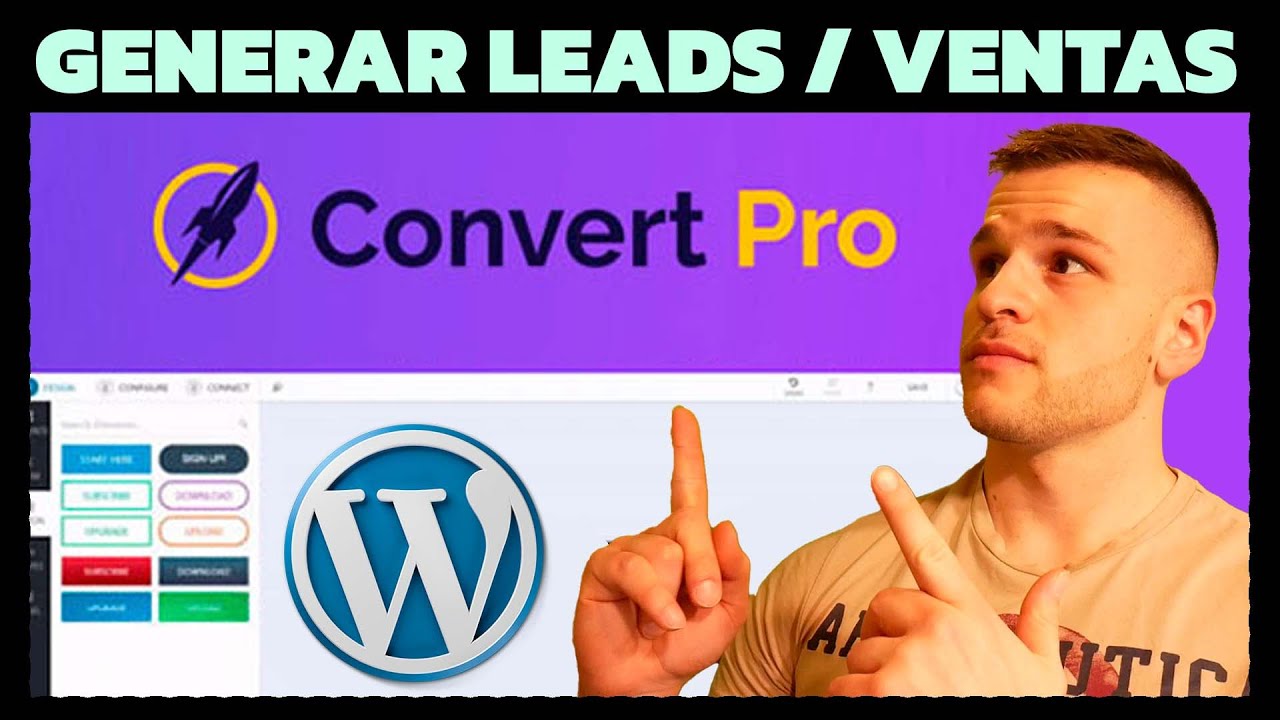 💥 Review del Plugin CONVERT PRO en Español || Generar más Leads y ...