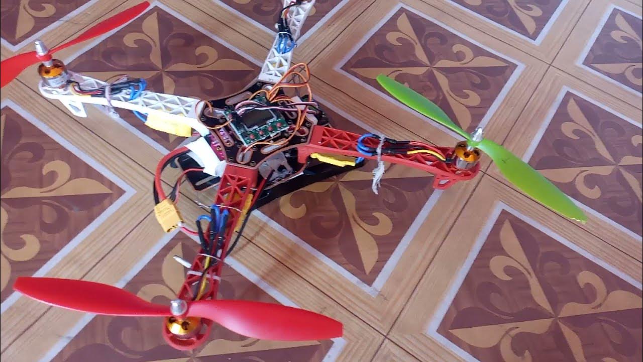 Quadcopter problem motor stopped while rotating brushless motor