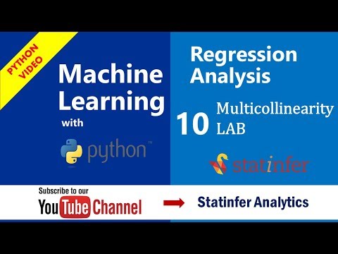Multi collinearity LAB  in python for data science.