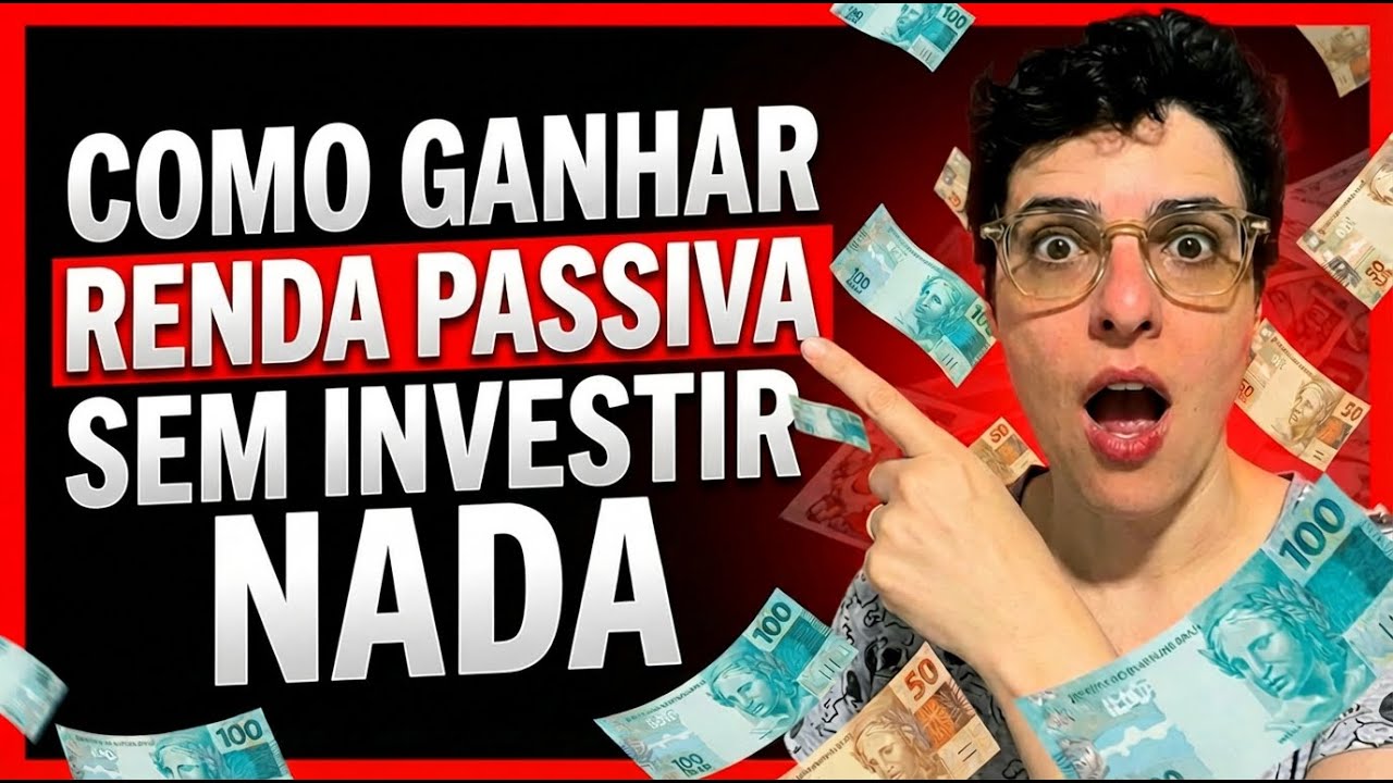 RENDA PASSIVA TODO MÊS SEM GASTAR NADA