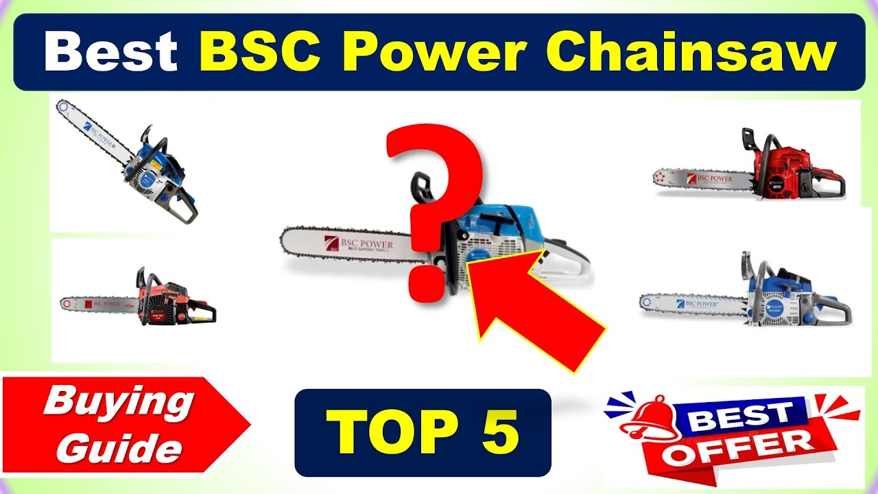 Top 5 Best BSC Power Chainsaw in India 2025 with Price ✅ List ✅ Buying Guide ✅ बीएससी चेन सॉ
