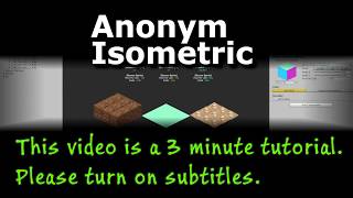 1.1 Isometric Setup (Tutorials #1)