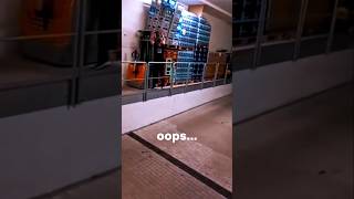 ​Warehouse Glass Smash! 🧱💥mr.robygo #truckdriver #lkw #bigrig #camion #fahrer #automobile