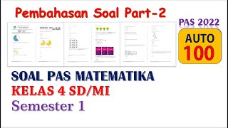 PAS Mathematics Questions for Grade 4 Elementary School Semester 1 2022 [PART-2]