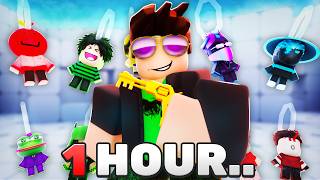 How Many YOUTUBER CHARMS Can I Get in 1 HOUR..