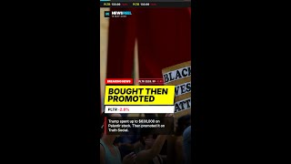 Trump Promoted Palantir on Truth Social After Buying $630K in Stock