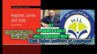 Register, Genre and Style