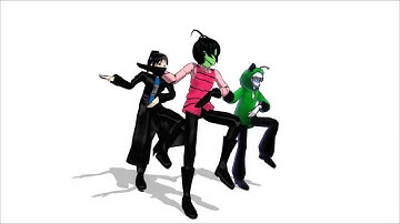 MMD Invader Zim Gentlemen