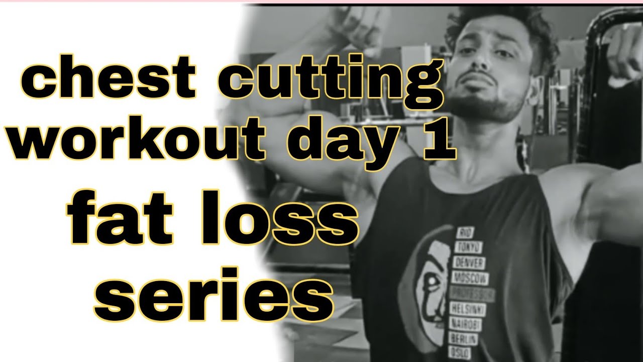 Chest cutting workout series day 01 at gym // Fat lose workout // 