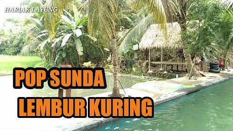 LAGU POP SUNDA LEMBUR KURING || SUASANA INDAHNYA KAMPUNG HALAMAN