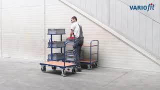 Easystop Bremse Von Variofit Zentrale Sicherheit Für Transportwagen In Lager Logistik