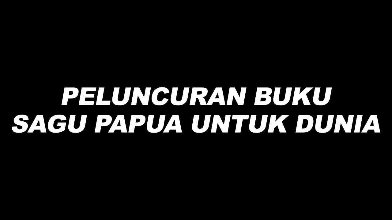 APA?? SAGU PAPUA MENDUNIA??? - YouTube