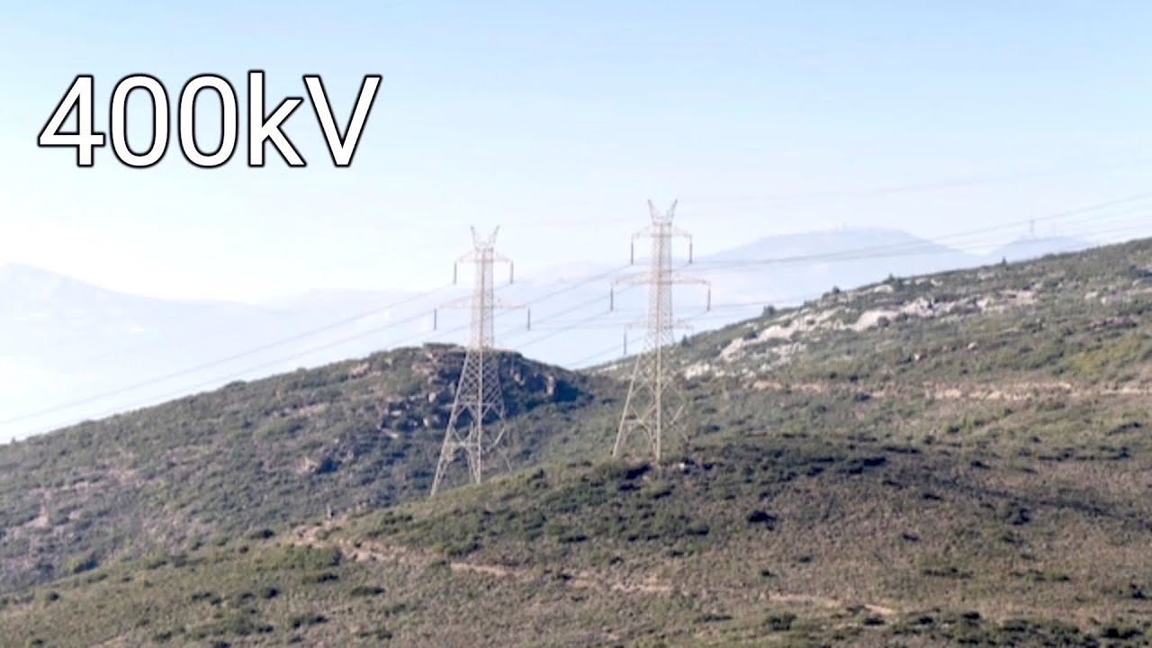 400kV transmission lines in Greece 🇬🇷