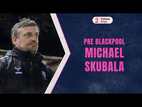 Michael Skubala pre Blackpool