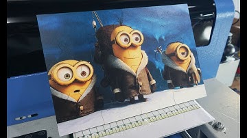 A4 UV custom printing machine puzzle printer