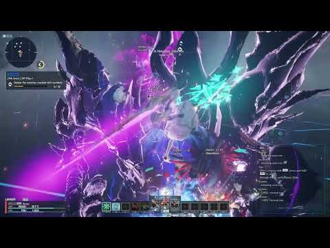 PSO2: NGS Double Saber FI/FO 1391 Damage on GIGANTIX | NO FOOD BUFF | NO MAG | NO OVERLOAD