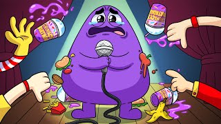 'GRIMACE SHAKE SONG' Official Music Animation