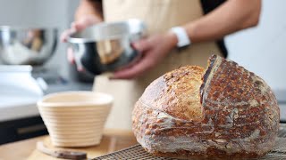 Save Time Baking Sourdough by Pre-Mixing your Levain