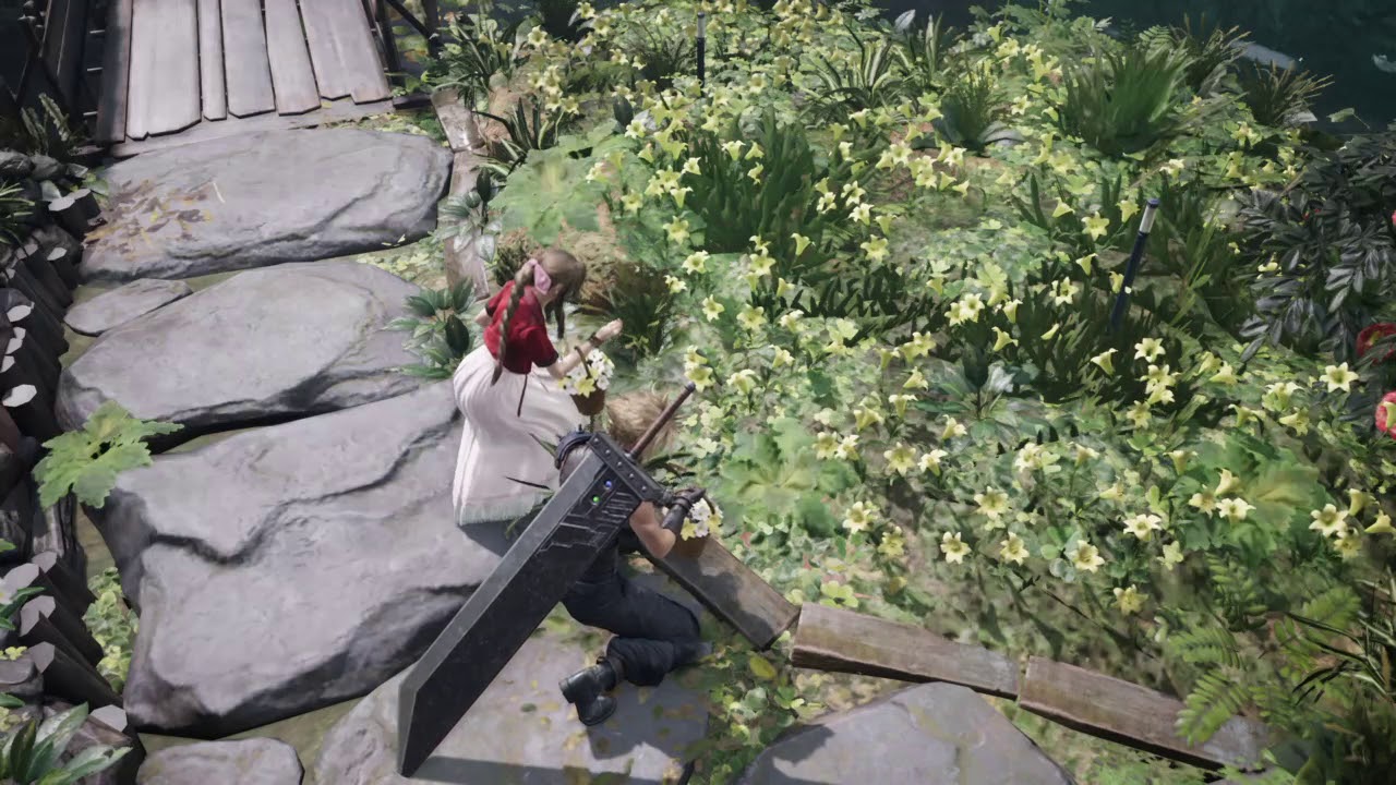 FINAL FANTASY VII: REMAKE Cutscenes | CH8: Budding Bodyguard | 248